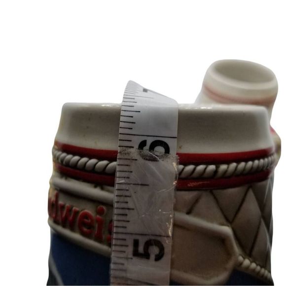 Budweiser Anheuser Busch 2 Clydesdales Collectible Steins Tankards Ltd Ed 1985 - Picture 8 of 12